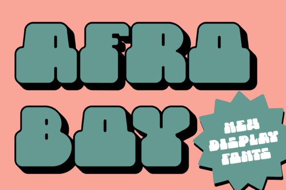 Afroboy: A Display Font That Demands Attention