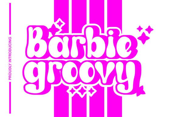 Barbie Groovy: A Display Font That Feels Like a Gentle Smile