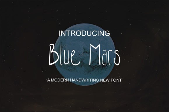 Blue Mars: A Display Font That Brings Joy to Your Brand