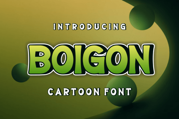 Boigon: A Display Font That Feels Like a Thoughtful Pause