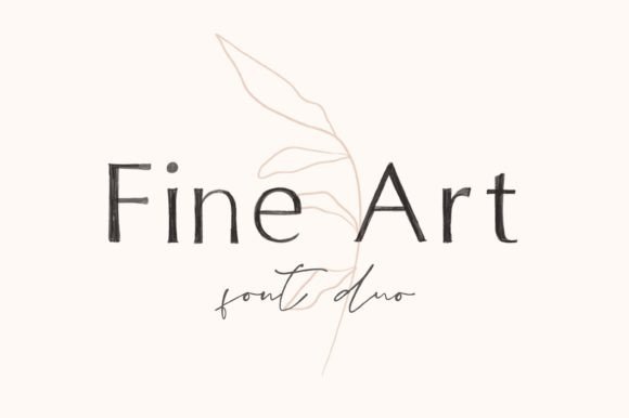 Fine Art Duo: A Refined Font for Editorial Voices