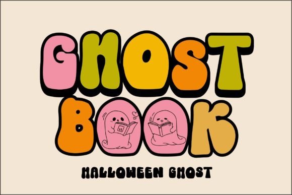 Ghost Book: A Playful Display Font for Spooky Brand Moments