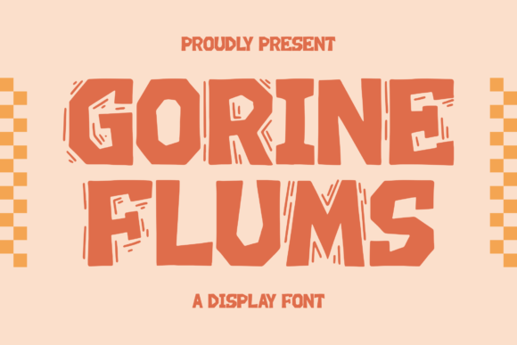 Gorine Flums: A Cute Display Font for Business Branding
