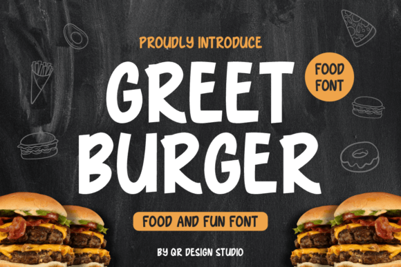 Greet Burger: A Joyful Display Font for Editorial Design