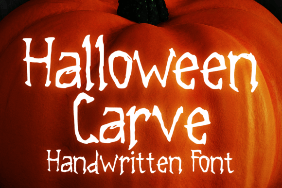 Halloween Carve: A Sharp, Skinny Display Font for Spooky Digital Branding