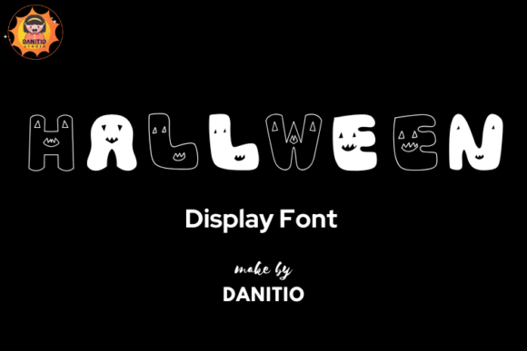 Hallween Font: A Groovy, Spooky Display Typeface Worth Testing
