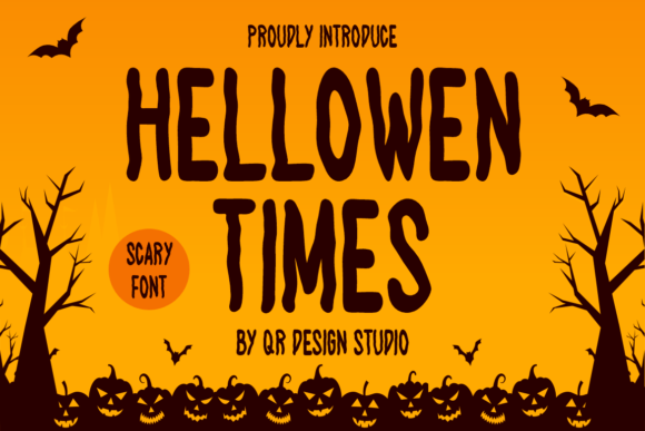 Hellowen Times: A Bold Display Font That Commands Attention Online