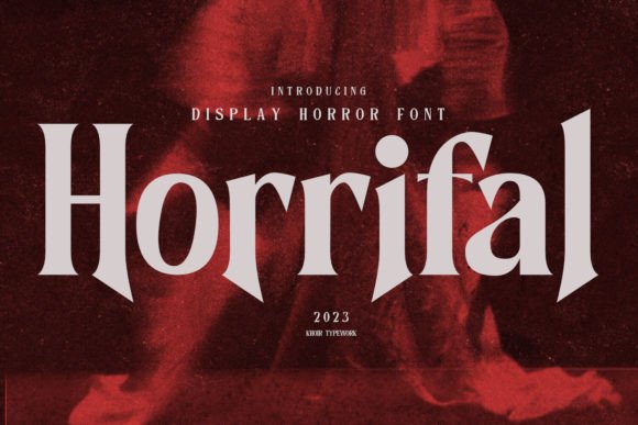 Horrifal: A Distinctive Display Font for Editorial Impact
