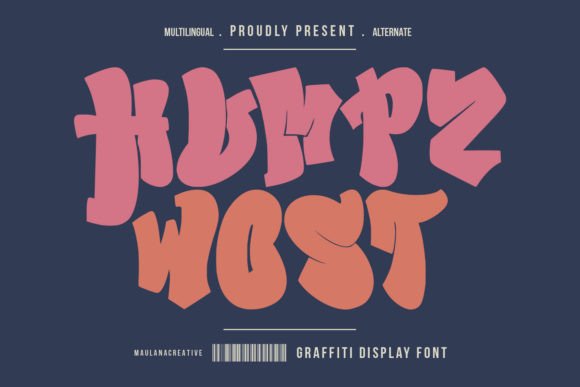 Humpz Wost: A Display Font That Makes Your Brand Feel Alive