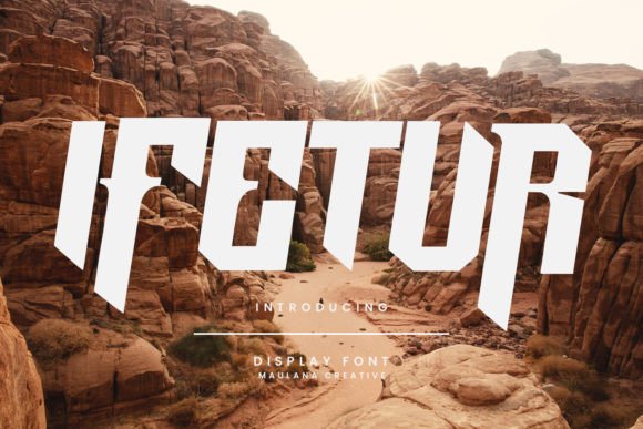 Ifetur: A Display Font That Captures Attention—and Hearts