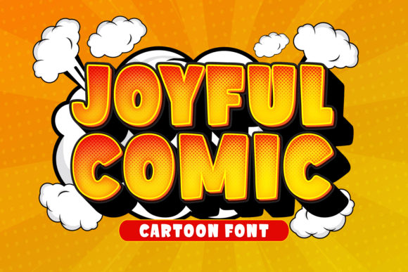 Joyful Comic: A Display Font That Feels Like a Warm Welcome