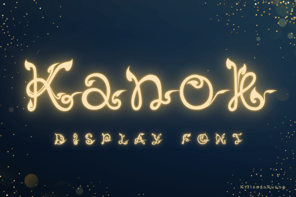 Kanok Display Font: Elegant Thai-Inspired Typography for Small Business Branding