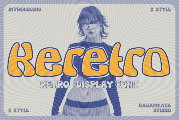 Keretro: A Nostalgic Display Font That Feels Like Home