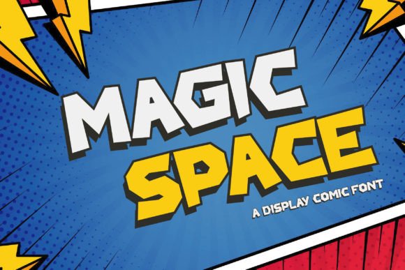 Magic Space: A Playful Display Font That Elevates Real Small Business Branding