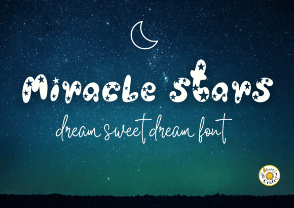 Miracle Stars: A Distinctive Display Font for Digital Design