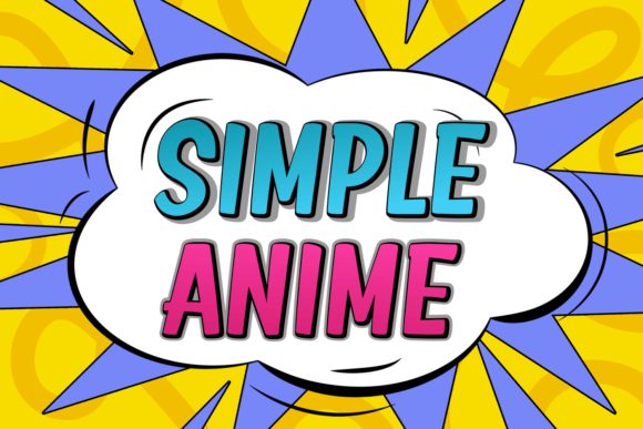 Simple Anime: A Display Font That Anchors Editorial Mood