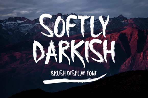 Softly Darkish: A Display Font That Makes Your Brand Feel Thoughtful