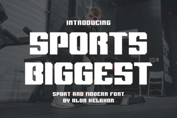 Sports Biggest: A Display Font That Anchors Your Editorial Voice