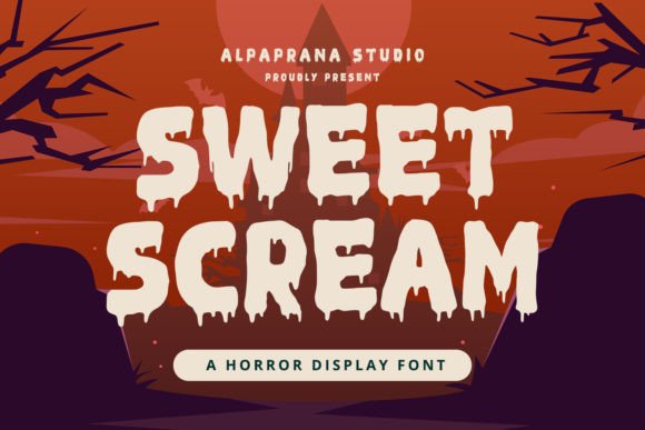 Sweet Scream: The Spooky-Friendly Display Font for Marketers
