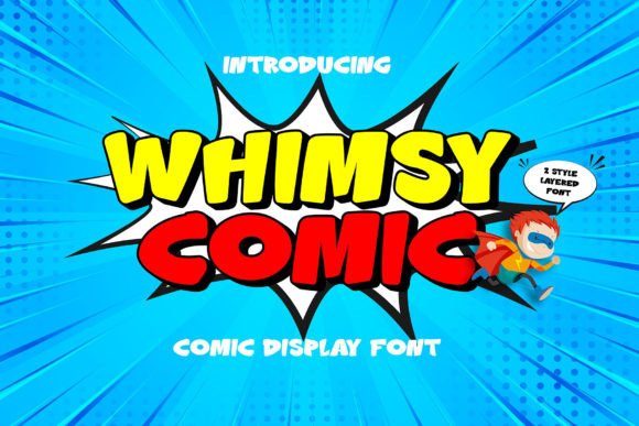 Whimsy Comic: A Playful Display Font for Modern Web Design